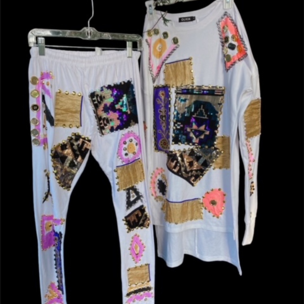 Custom Rock N Roll Tunic & Leggings SET